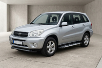 Toyota Rav 4 2001–2005 Bočni pragovi Sunrise (2 kos, aluminij) fotografija 1