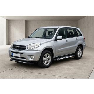 Bočni pragovi Sunrise (2 kos, aluminij) Toyota Rav 4 2001–2005 fotografija 1