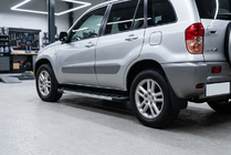 Toyota Rav 4 2001–2005 Bočne stopnice RedLine V1 (2 kosa, aluminij) fotografija 3
