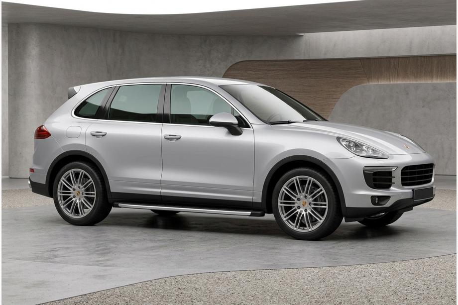 Porsche Cayenne 2010–2017 Stranske stopnice Fullmond (2 kos, aluminij) Image