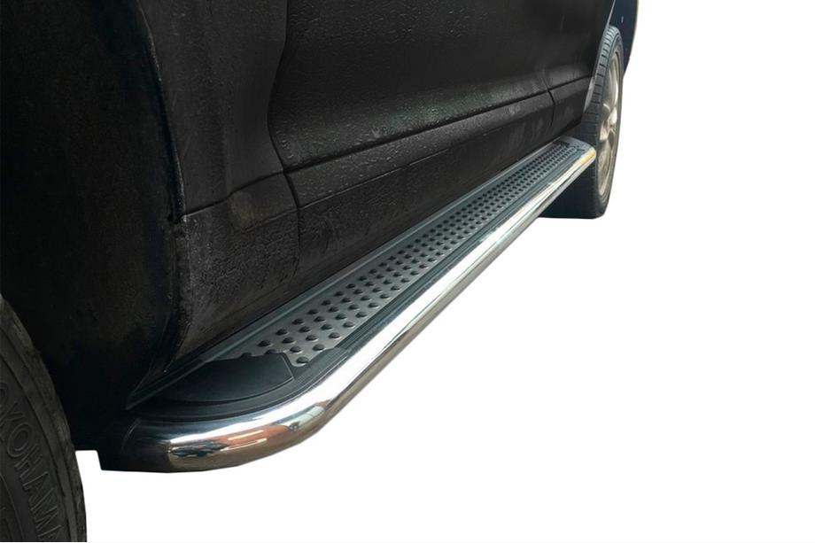 Ford Ranger 2011–2022 Stranske stopnice Maydos v2 (2 kos, aluminij ↗ nerjavno jeklo) Image