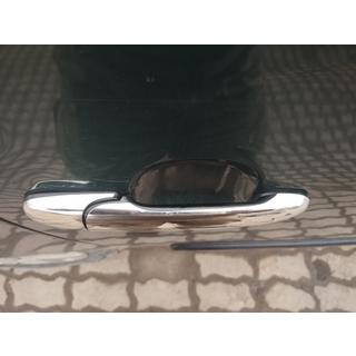 Kromirane obloge kljuk vrat (4 kosi, nerjavno jeklo) Seat Alhambra 1996–2010 fotografija 1