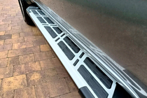 Mitsubishi Pajero Sport 2008–2015 Bočni pragovi Sunrise (2 kos, aluminij) fotografija 4