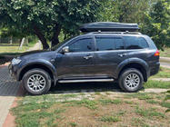 Mitsubishi Pajero Sport 2008–2015 Stranske stopnice Maydos V2 (2 kosa, aluminij/nerjavno jeklo) fotografija 7
