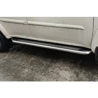 Stranske stopnice Maydos V2 (2 kosa, aluminij/nerjavno jeklo)
