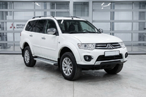Mitsubishi Pajero Sport 2008–2015 Bočne stopnice Maya V2 (2 kosa, aluminij) fotografija 1