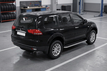 Mitsubishi Pajero Sport 2008–2015 Stranske stopnice Maydos V1 (2 kosa, aluminij / nerjavno jeklo) fotografija 1