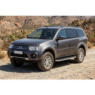 Stranske stopnice Tayga (2 kosa, aluminij) Mitsubishi Pajero Sport 2008–2015 fotografija 1