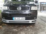 Volkswagen T5 Transporter 2003–2010 Sprednji spodnji lip spojler ABT s kanardi (za lakiranje) fotografija 5