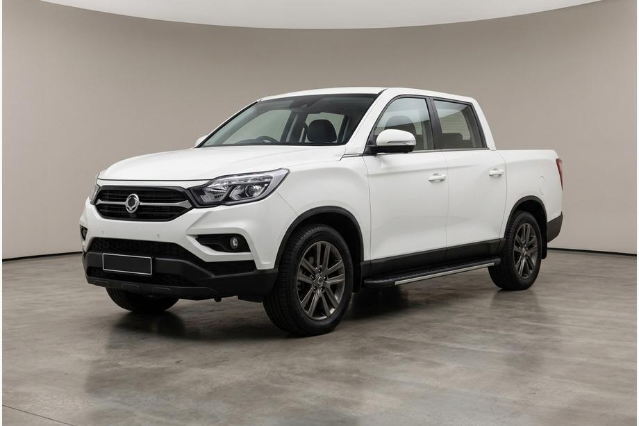 SsangYong Musso II 2018– Bočni pragovi Bosphore Grey (2 kos, aluminij) Image