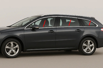 Peugeot 508 2010–2018 Spodnje okenske letve (SW, nerjavno jeklo) fotografija 1