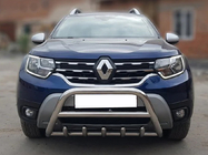 Dacia Duster 2018–2024 Prednji zaščitni lok brez napisa WT003 (nerjavno jeklo) fotografija 1