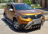Dacia Duster 2018–2024 Prednji zaščitni lok brez napisa WT003 (nerjavno jeklo) fotografija 5