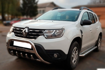 Dacia Duster 2018–2024 Prednji zaščitni lok (kengurin) z napisom WT004 (nerjaveče jeklo) fotografija 2