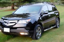 Acura MDX 2007–2013 Stranske cevi (2 kosa, nerjavno jeklo) fotografija 3