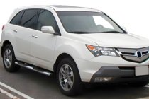 Acura MDX 2007–2013 Stranske cevi (2 kosa, nerjavno jeklo) fotografija 1
