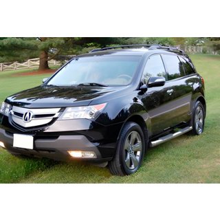 Stranske cevi (2 kosa, nerjavno jeklo) Acura MDX 2007–2013 fotografija 3