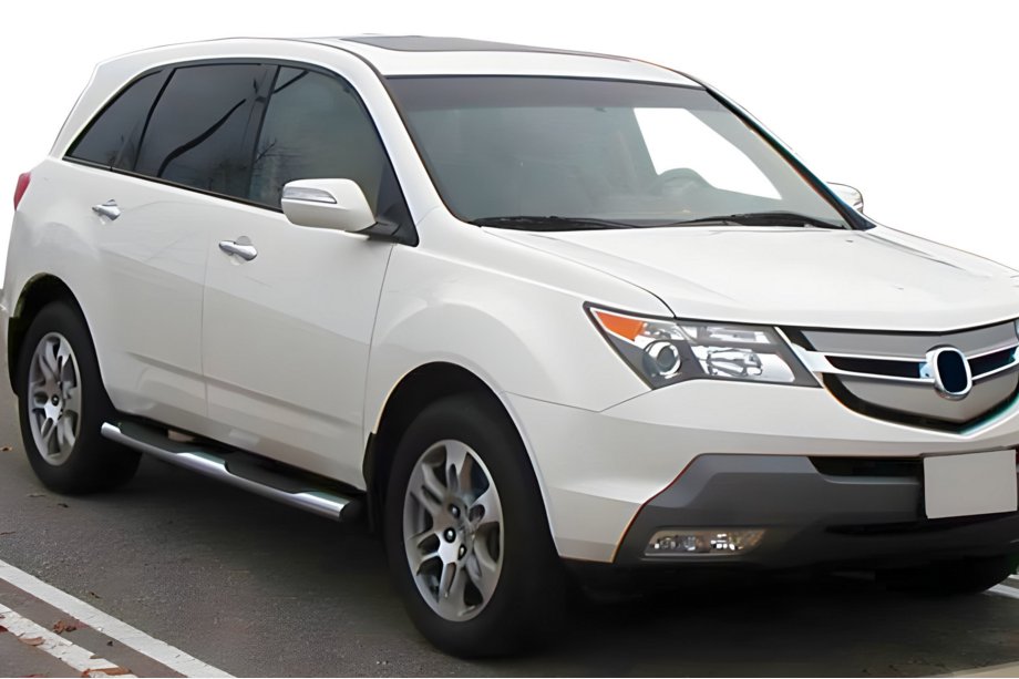 Acura MDX 2007–2013 Stranske cevi (2 kosa, nerjavno jeklo) Image