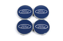 Ford Sredinski pokrovčki platišč 69/64 mm modri (4 kosi) fotografija 2