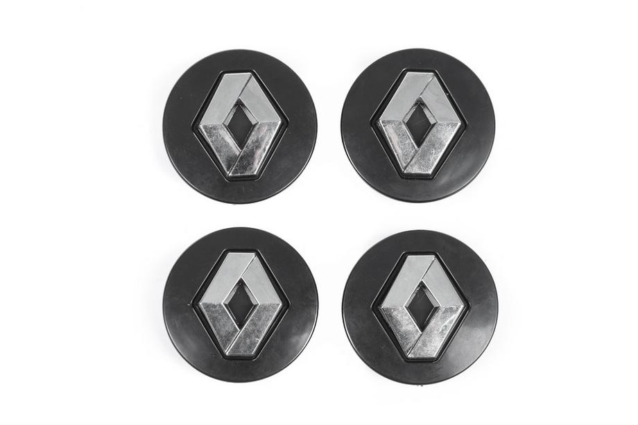 Renault Sredinski pokrovčki platišč črni 5882B (56 mm na 52 mm, 4 kos) Fotografija 2