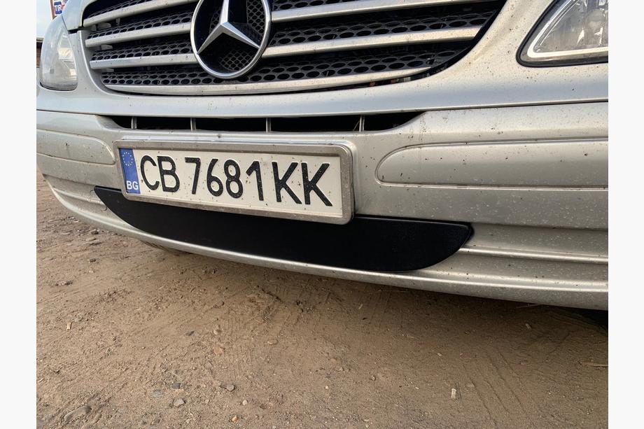 Mercedes Vito W639 2004–2014 Zimski pokrov za odbijač (2004-2010) Mat Fotografija 3