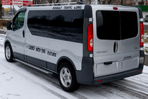 Renault Trafic 2001–2015 Stranske stopnice tipa X5 (2 kosa, aluminij) fotografija 7