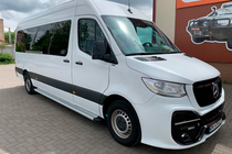 Mercedes Sprinter W907/W910 2018– Bočne stopnice Maya V2 (2 kosa, aluminij) fotografija 3