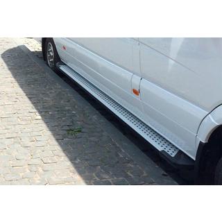 Stranske stopnice Allmond Grey (2 kosa, aluminij) fotografija 1