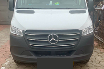 Mercedes Sprinter W907/W910 2018– Letvice za rešetko (5 kos, nerjavno jeklo) OmsaLine - italijansko nerjavno jeklo fotografija 6