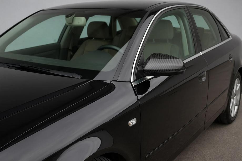 Audi A4 B7 2004–2008 Pokrovi ogledal (2 kosa, karbon) Image