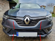 Renault Megane IV 2016–2025 Kromirane zaščitne obloge odbijača 2016-2021 (7 kos, nerjaveče jeklo) fotografija 1