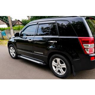Stranske stopnice Allmond Grey (2 kos, aluminij) Suzuki Grand Vitara 2005–2017 fotografija 1