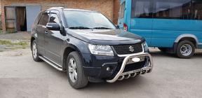 Suzuki Grand Vitara 2005–2017 Premium stranske stopnice (2 kos, nerjaveče jeklo) 60 mm fotografija 2