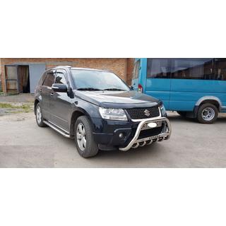 Premium stranske stopnice (2 kos, nerjaveče jeklo) Suzuki Grand Vitara 2005–2017 fotografija 2