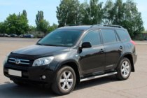 Toyota Rav 4 2006–2013 Stranske cevi za standardno osnovo (2 kosa, nerjavno jeklo) fotografija 4