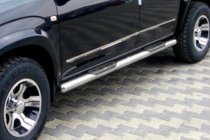 Toyota Rav 4 2006–2013 Stranske cevi za standardno osnovo (2 kosa, nerjavno jeklo) fotografija 1