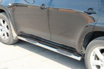 Toyota Rav 4 2006–2013 Stranske cevi za standardno osnovo (2 kosa, nerjavno jeklo) fotografija 3