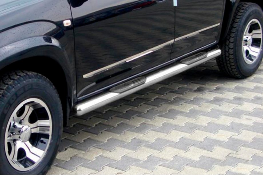 Toyota Rav 4 2006–2013 Stranske cevi za standardno osnovo (2 kosa, nerjavno jeklo) Image