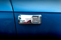 Audi A3 2003–2012 Rešetka za stranski smernik – pravokotna (2 kosa, ABS) fotografija 2