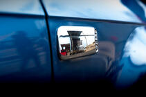 Audi A3 2003–2012 Rešetka za stranski smernik – pravokotna (2 kosa, ABS) fotografija 3