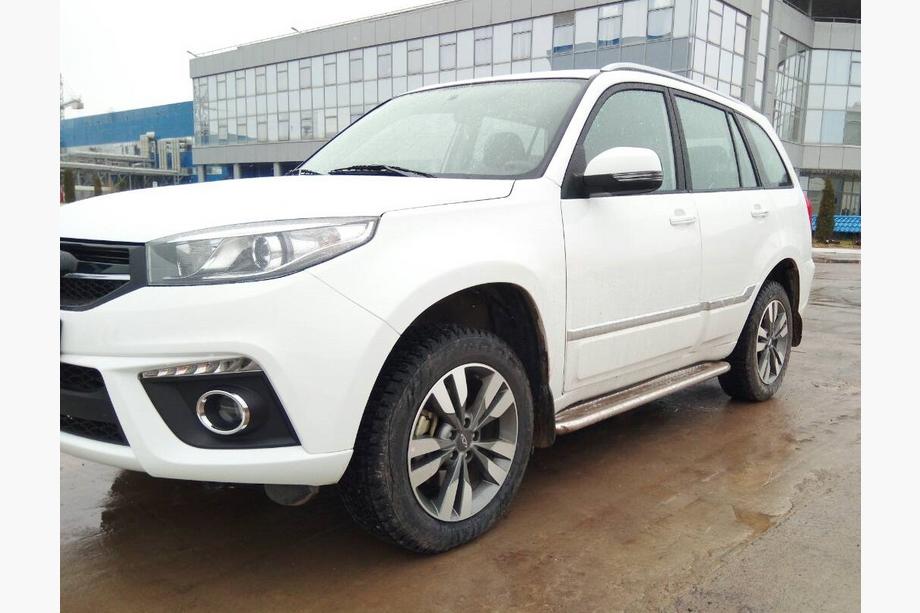 Chery Tiggo 3 2005– Stranski pragovi Premium (2 kos, nerj.) Image