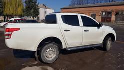 Mitsubishi L200 2015–2024 Stranski pragovi Premium (2 kos, nerj.) Ø60 mm fotografija 1