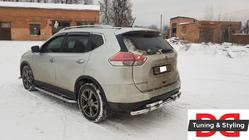 Nissan X-trail T32/Rogue 2014–2021 Stranski pragovi Premium (2 kos, nerj.) fotografija 3