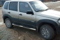 Chevrolet Niva 1998–2020 Stranske cevi (2 kosa, nerjavno jeklo) fotografija 2