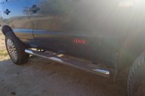 Chevrolet Niva 1998–2020 Stranske cevi (2 kosa, nerjavno jeklo) fotografija 7