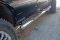 Chevrolet Niva 1998–2020 Stranske cevi (2 kosa, nerjavno jeklo) fotografija 1