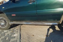 Chevrolet Niva 1998–2020 Stranske cevi (2 kosa, nerjavno jeklo) fotografija 6