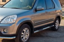 Honda CRV 2001–2006 Stranske cevi (2 kos, nerjaveče jeklo) fotografija 1