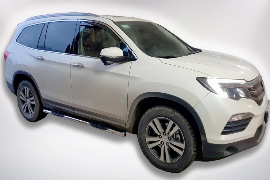Honda Pilot 2015–2022 Stranske cevi (2 kos, nerjaveče jeklo) Image