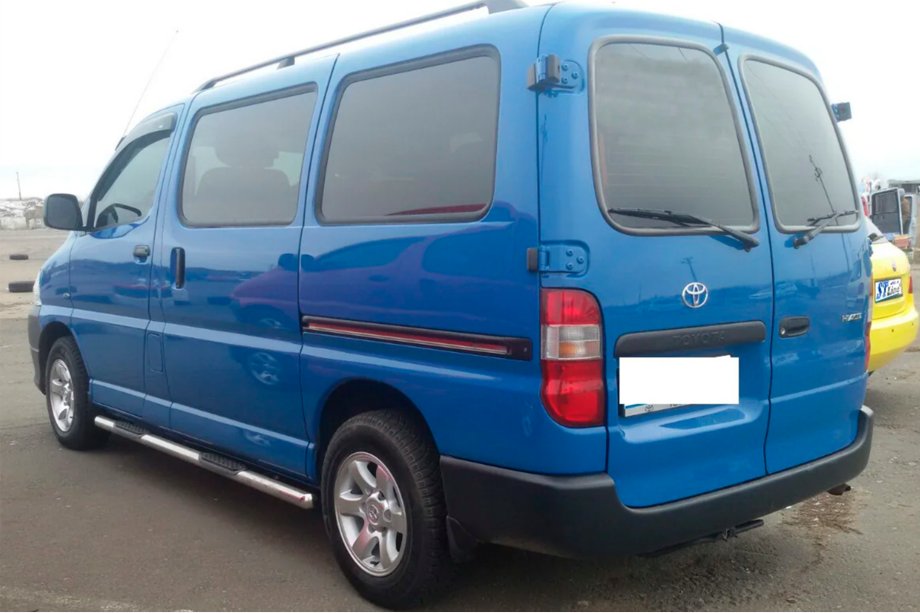 Toyota HiAce Stranske cevi (2 kos, nerjaveče jeklo) Image